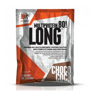 Extrifit Long 80 Multiprotein 30g čokoláda - kokos