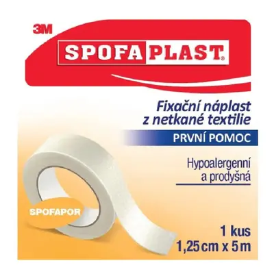 3M Spofaplast 731 Fixační náplast netkaná textilie 5mx12.5mm