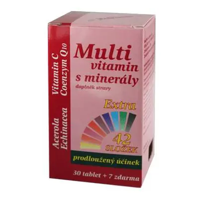 MedPharma Multivitamín s minerály+extra C tbl.37