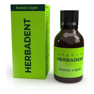 HERBADENT bylinný roztok na dásně 25ml