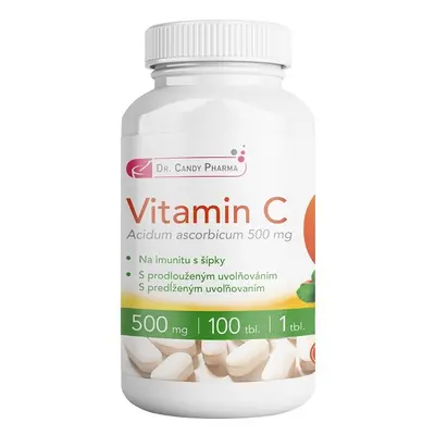 Dr.Candy Pharma Vitamin C 500 mg Premium tbl.100