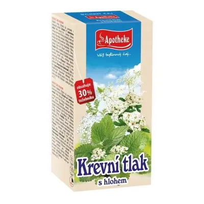 Apotheke Krevní tlak s hlohem čaj 20x1.5g