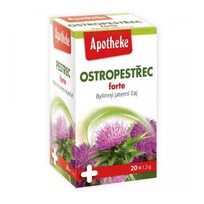 Apotheke Ostropestřec forte jaterní čaj 20x1.5g