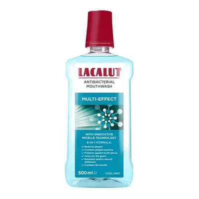 Lacalut Multi effect micelární ústní voda 500ml