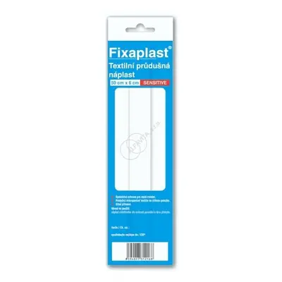 FIXAplast SENSITIVE textilní průdušná náplast 50x6cm