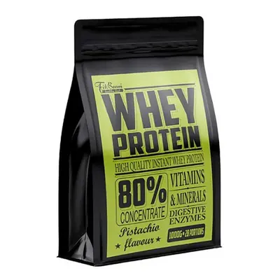 FitBoom Whey Protein 80 % 1000 g pistácie