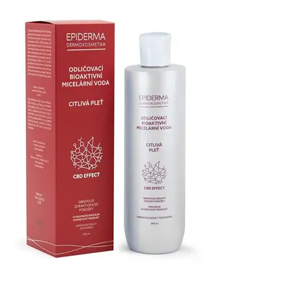 EPIDERMA bioaktivní CBD micelární voda odličovací 300ml