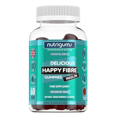 Nutrigums Happy Fibre Inulin gummies 60ks