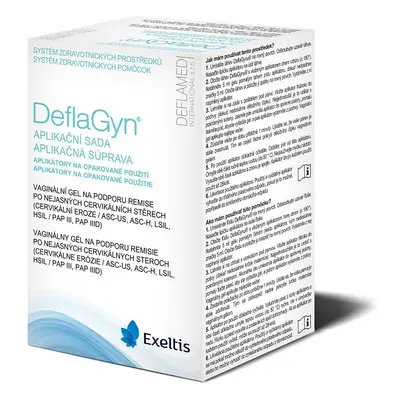 DeflaGyn aplikační sada 2 aplikátory + gel 150ml