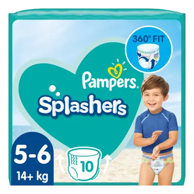 Pampers Splashers Plenkové kalhotky velikost 5 10 ks