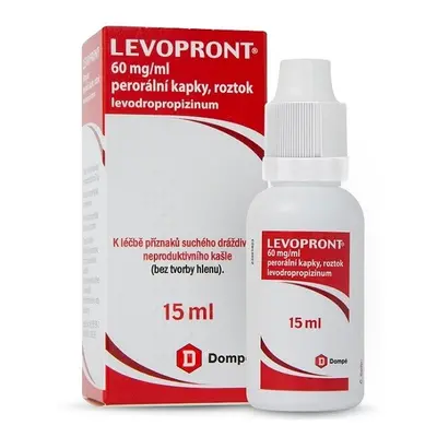 LEVOPRONT 60MG/ML perorální kapky 15ML