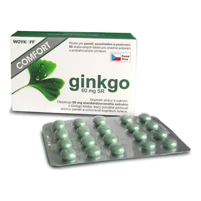 ginkgo COMFORT 60mg SR tbl.60