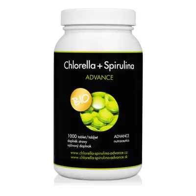 ADVANCE Chlorella + Spirulina BIO tbl.1000