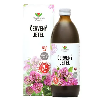 Červený jetel výtažek 500ml EKOMEDICA