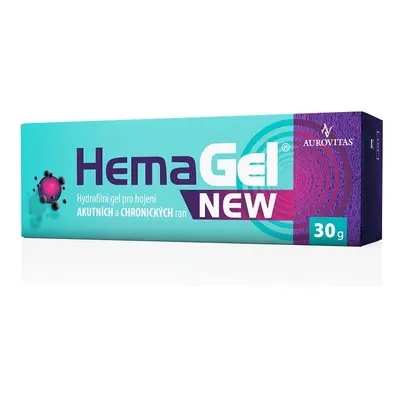 Hemagel NEW 30g Urychlení hojení chronických ran, vychytávání ROS