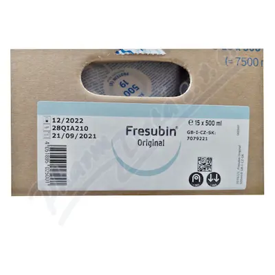 FRESUBIN ORIGINAL POR SOL 15X500ML