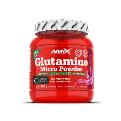 Amix L-Glutamine Powder Drink 360 g forest fruits