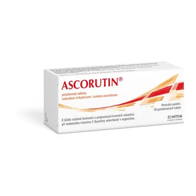 ASCORUTIN 100MG/20MG TBL FLM 50(5X10)