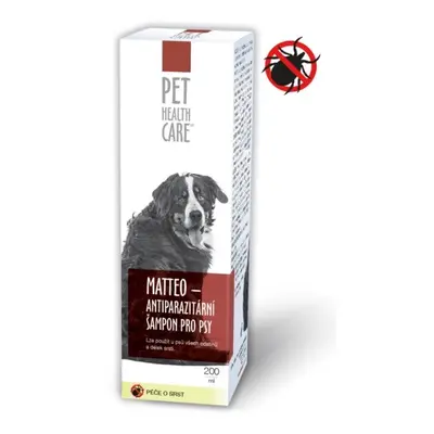 PET HEALTH CARE MATTEO antiparazit šamp.psy 200ml