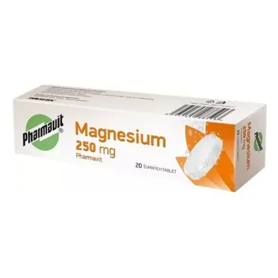 MAGNESIUM/VITAMIN C PHARMAVIT 250MG/150MG TBL EFF 20