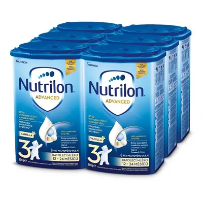 Nutrilon Advanced 3 Vanilla 6x800g