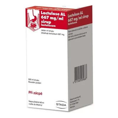 LACTULOSE AL 667MG/ML SIR 1X500ML