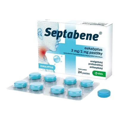 SEPTABENE EUKALYPTUS 3MG/1MG PAS 24