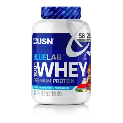 USN BlueLab 100% Whey Protein Premium 2000 g lískový oříšek (wheytella)