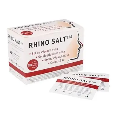 Rhino Salt sůl na výplach nosu sáčky 30x2.7g