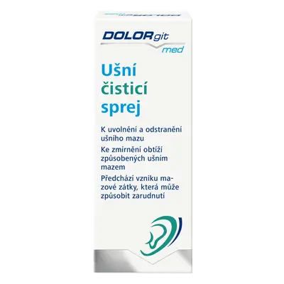 DOLORgit med ušní čisticí sprej 20ml