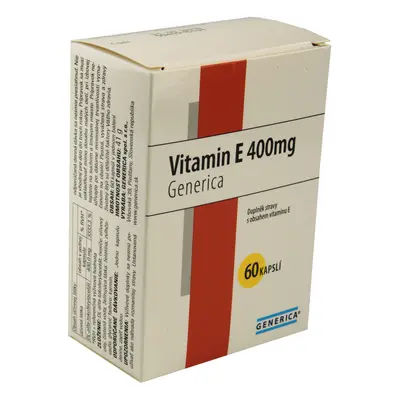 Vitamin E 400 I.U. cps.60 Generica