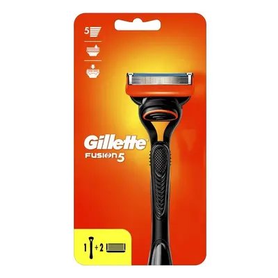 Gillette Fusion holicí strojek+2 náhradní hlavice