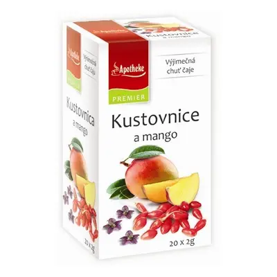 Apotheke Kustovnice s mangem čaj 20x2g