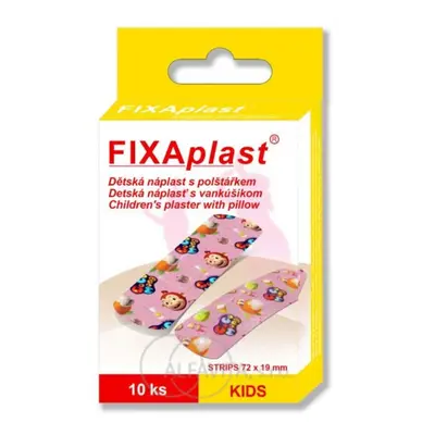 FIXAplast KIDS náplast s polštářkem strips 10ks