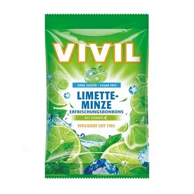 Vivil Limetka-peprmint + vitamin C bez cukru 60g