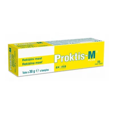 PROKTIS-M PLUS rektální mast 30g