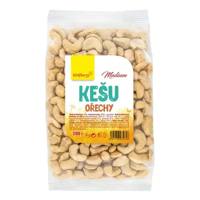 Kešu celé Medium 500 g Wolfberry