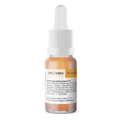 Lipovibes Pure Vitamin D3 K2 10ml