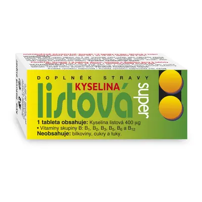 NATURVITA Kyselina listová Super tbl.60