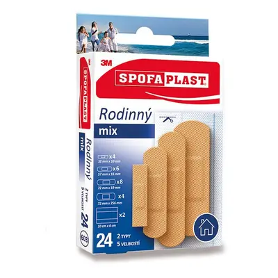 3M Spofaplast 603 Rodinný mix 24ks