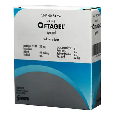 OFTAGEL 2,5MG/G OPH GEL 30G