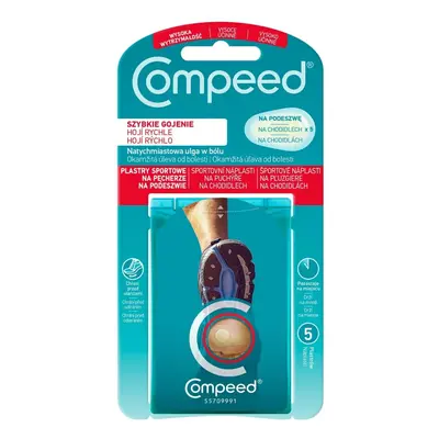 COMPEED Náplast na puchýře chodidlo 5ks