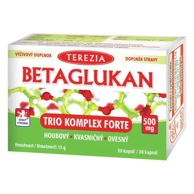 TEREZIA Betaglukan Trio komplex forte 30 kapslí