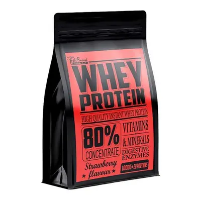 FitBoom Whey Protein 80 % 1000 g jahoda