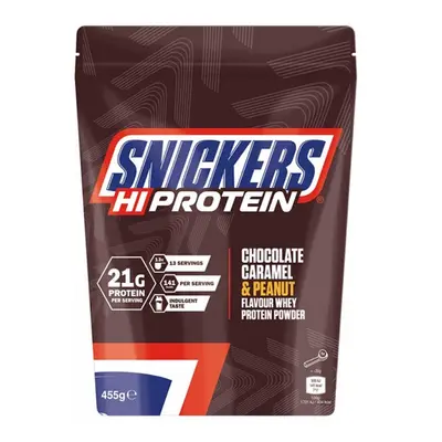 Snickers Hi Protein 455 g chocolate caramel peanut