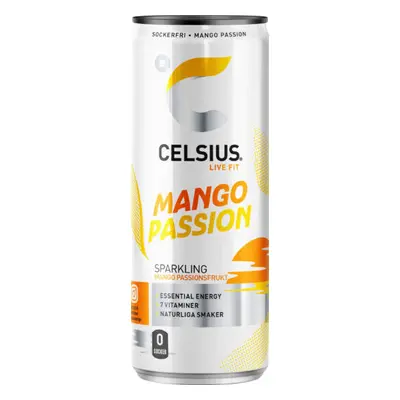 Celsius Energy Drink 355ml mango passion