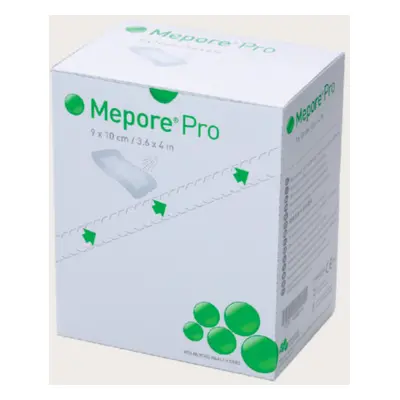 MEPORE PRO 9X10 CM, 40 KS, SAMOLEPÍCÍ ABSORPČNÍ KRYTÍ, STERIL