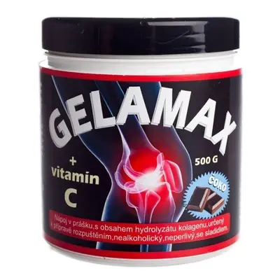 GELAMAX + vitamín C příchuť čokoládová 500g