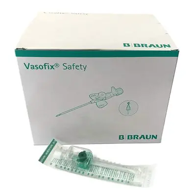 Vasofix Safety 18G 1.3x45mm zelená 50ks