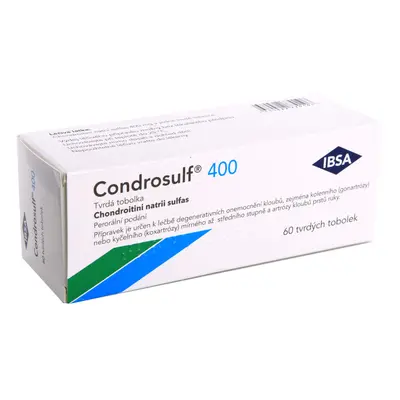 CONDROSULF 400MG CPS DUR 60